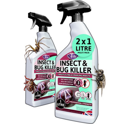 Aviro Bug & Insect Killer Spray - Kills A Range Of Flying & Crawling ...
