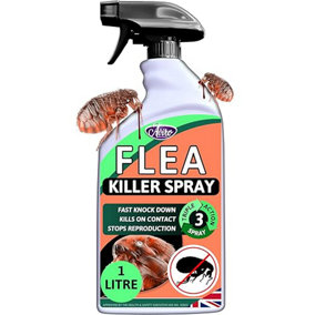 Aviro Flea Spray For The Home, 1 Litre