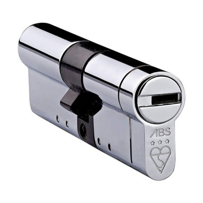 Avocet ABS Euro Cylinder 3 Star (35 x 35) Chrome