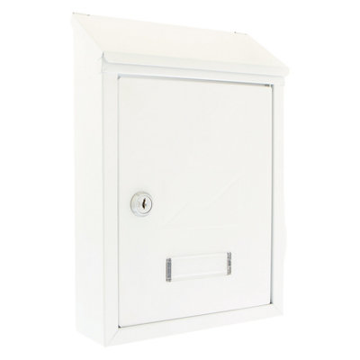 Avon White Post Box By Burg-wachter 