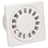 Awenta 100mm 4 Inch Silent Bathroom Extractor Fan Standard DISK Ventilator