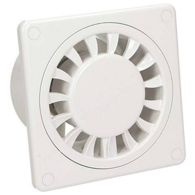 Awenta 100mm 4 Inch Silent Bathroom Extractor Fan Standard DISK