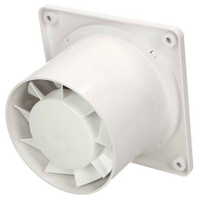 Awenta 100mm 4 Inch Silent Bathroom Extractor Fan Standard DISK Ventilator