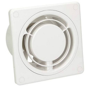 Awenta 100mm 4 Inch Silent Bathroom Extractor Fan Standard RING Ventilator