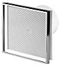 Awenta 100mm Standard Extractor Fan Custom Cermaic Tile INSIDE Front Panel