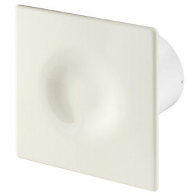 Awenta 100mm Standard ORION Extractor Fan Ecru ABS Front Panel Wall Ceiling Ventilation