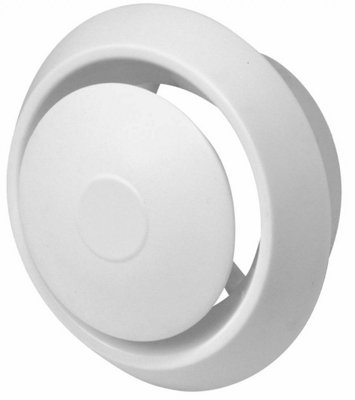 Awenta 125mm Ceiling Air Diffuser Extraction Ventilation Exhaust Cap Circle Air Vent