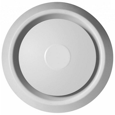 Awenta 125mm Ceiling Air Diffuser Extraction Ventilation Exhaust Cap Circle Air Vent