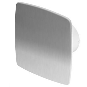 Awenta 125mm Humidity Sensor NEA Extractor Fan Inox Front Panel Wall Ceiling Ventilation