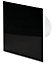 Awenta 125mm Pull Cord Extractor Fan Shiny Black Glass Front Panel TRAX Wall Ceiling Ventilation