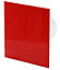 Awenta 125mm Pull Cord Extractor Fan Shiny Red Glass Front Panel TRAX Wall Ceiling Ventilation