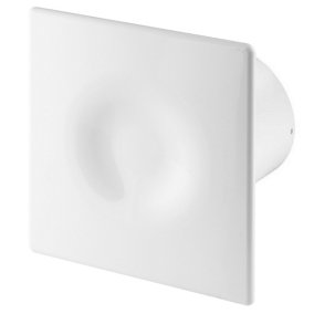 Awenta 125mm Timer ORION Extractor Fan White ABS Front Panel Wall Ceiling Ventilation