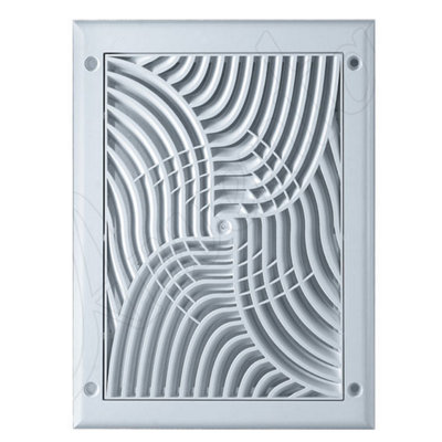 Awenta 150x150mm Wall Ventilation Grille Cover Anti Insects Net Square Shaped