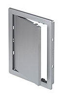 Awenta 150x200mm Durable ABS Plastic Access Inspection Door Panel Satin Silver Color