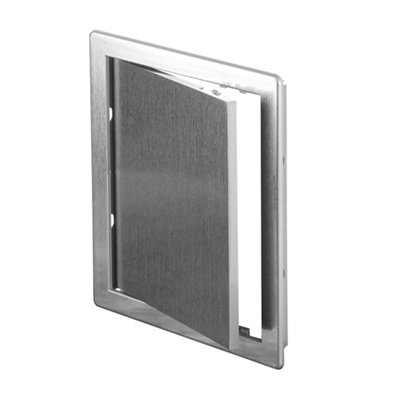 Awenta 200x200mm Durable ABS Plastic Access Inspection Door Panel Silver Color