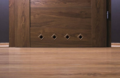 Awenta 4pcs Mini Square Air Vent Door Grille Internal Ventilation Cover Oak Colour