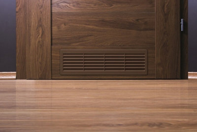 Awenta Oak 120x440mm Internal Door Plastic Ventilation Grille Air Vent Collar