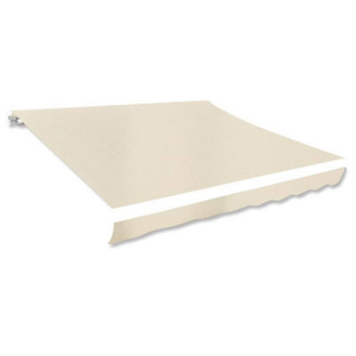 Awning Top Sunshade Canvas Cream 3x2.5m (Frame Not Included)