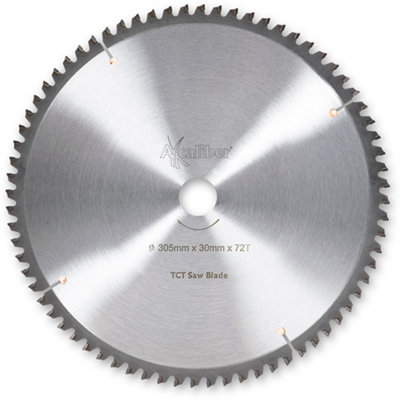 Axcaliber Contract TCT Saw Blade Neg Rake - 305mm x 3.2mm x 30mm 72T