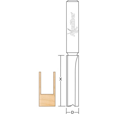 Axcaliber Worktop Cutter (Long Shank)