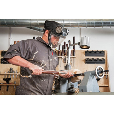 Axminster APF 10 Evolution Powered Respirator With Impact Visor