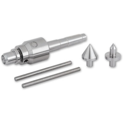 Axminster Woodturning Multi-head Centre With 3 Tips - 2MT