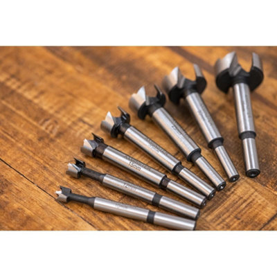 Axminster Workshop 7 Piece Forstner Bit Set