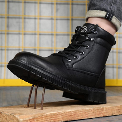 mens steel toe cap work boots