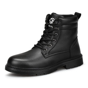 AY417 Mens Steel Toe Cap Military Combat Safety Boots