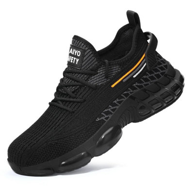 Mens white safety trainers clearance