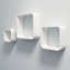 Aya Set of 3 Cube Floating Wall Shelves