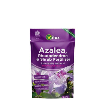 Azalea Rhododendron and Shrub Fertiliser 0.9kg Organic Feed with Iron ...