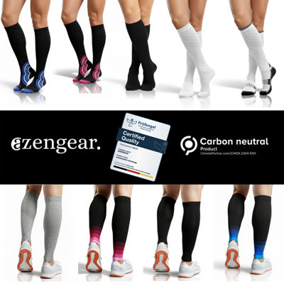 aZengear Compression Socks, Anti DVT Knee-High, Swollen Legs, Varicose ...