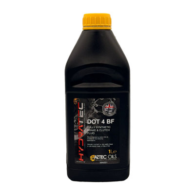 Aztec Hydratec DOT 4 Brake Fluid Premium For SAE J1703 ISO 4925 FMVSS ...