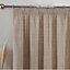 Aztec Linen 3" Pencil Pleat Curtains