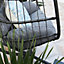 Azura Hanging Egg Chair - Grey