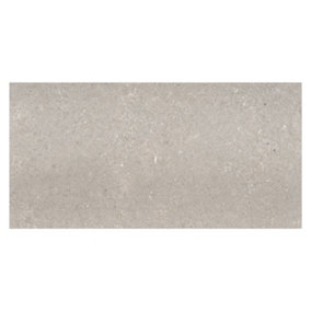 Azure Matt Grey Concrete Effect Porcelain Outdoor Tile Pack of 30 Tiles 21.6m² (L)1200mm (W)600mm