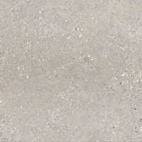 Azure Matt Grey Concrete Effect Porcelain Outdoor Tile - Pack of 64, 23.04m² - (L)600x(W)600
