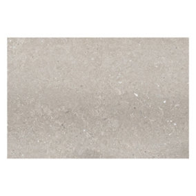 Azure Matt Grey Stone Effect Porcelain Outdoor Tile - Pack of 10, 5.4m² - (L)900x(W)600mm