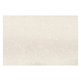 Azure Matt White Concrete Effect Porcelain Outdoor Tile - Pack of 40, 21.6m² - (L)900x(W)600