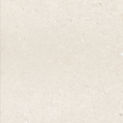 Azure Matt White Concrete Effect Porcelain Outdoor Tile - Pack of 64