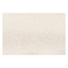 Azure Matt White Stone Effect Porcelain Outdoor Tile - Pack of 10, 5.4m² - (L)900x(W)600mm