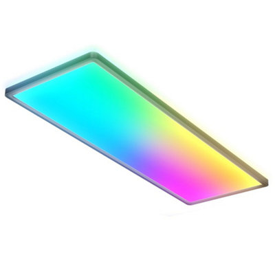 B.K.Licht Mains-powered LED Black Dimmable LED Panel
