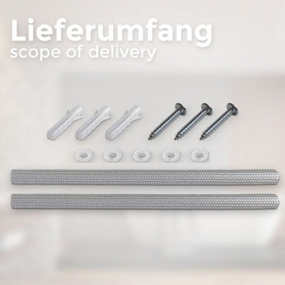B.K.Licht Mains-powered LED White IP44 Ceiling lamp (Dia)28,8cm