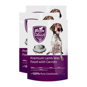 B&L Grain-free Wet Dog Food in Tray - Lamb 20x100g
