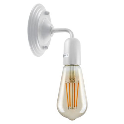 B&Q Industrial Wall Light Vintage Metal Wall Sconce Lamp LED E27 ...