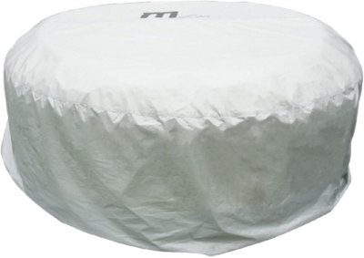 B0302924 For Mspa 2 Person Hot Tub Cover Cap Outdoor Garden Patio Furniture Safety Protector, Grey, 195x100x70Cm