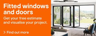 Fitted windows & doors. Get your free estimate and visualise your project. Find out more