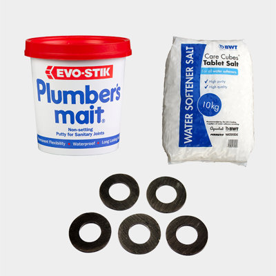 Shop plumbing consumables.