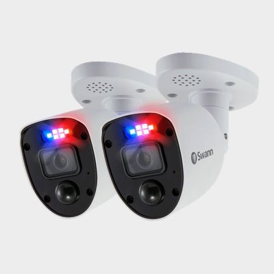 Shop security cameras.